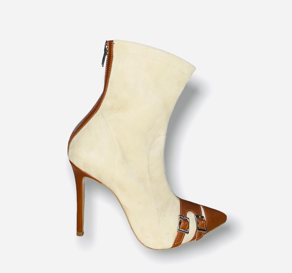 DOUBLE MONK STRAP ANKLE BOOT