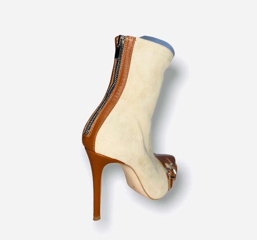 DOUBLE MONK STRAP ANKLE BOOT
