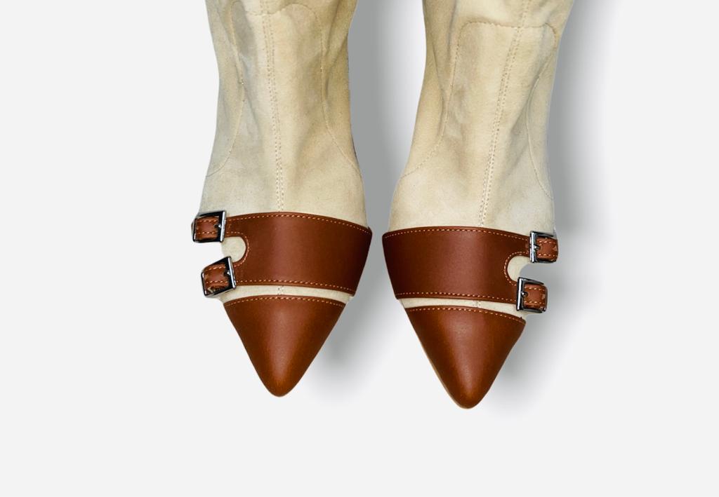 DOUBLE MONK STRAP ANKLE BOOT