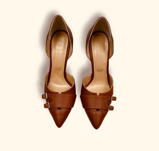 DOUBLE MONK STRAP PUMP