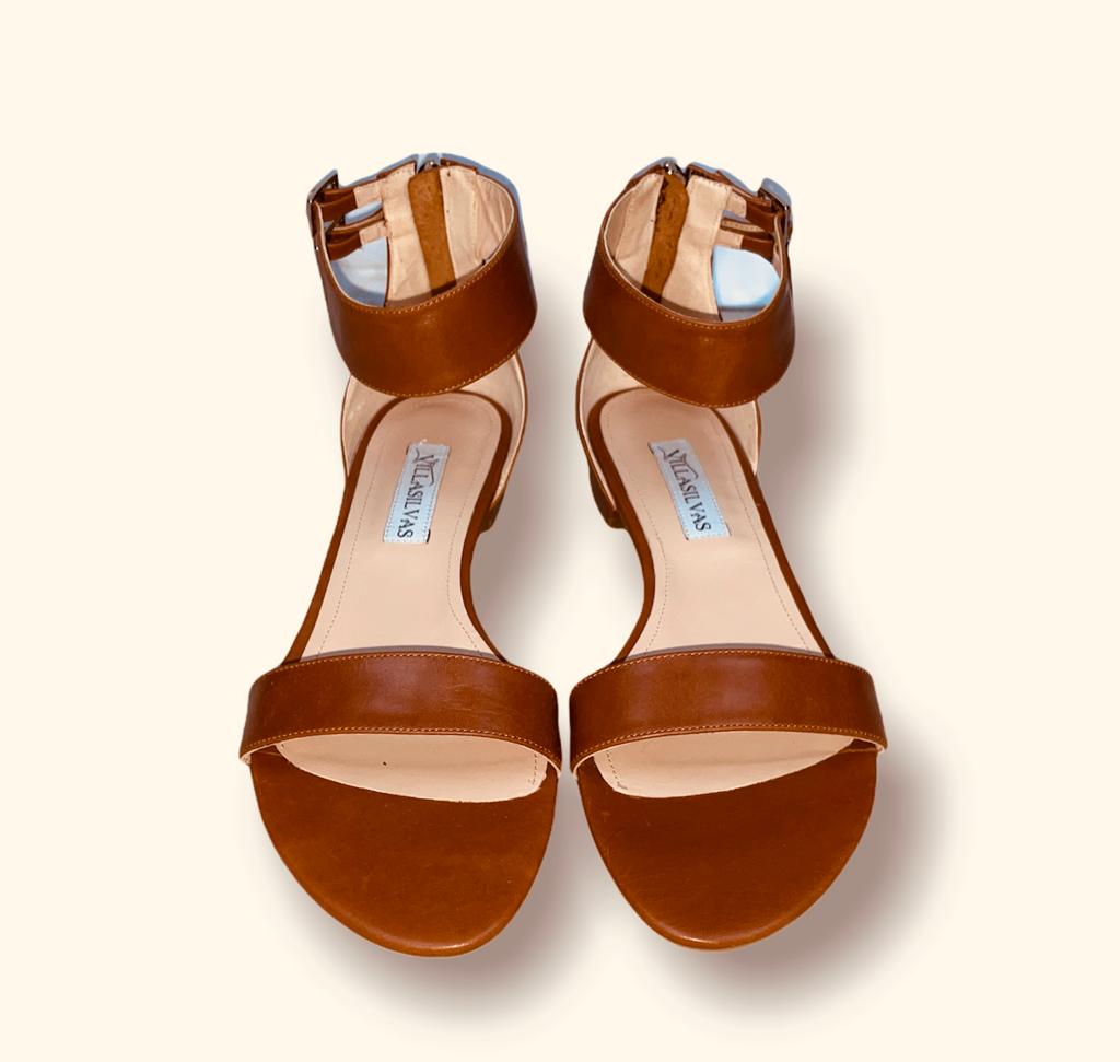 DOUBLE MONK STRAP FLAT SANDAL