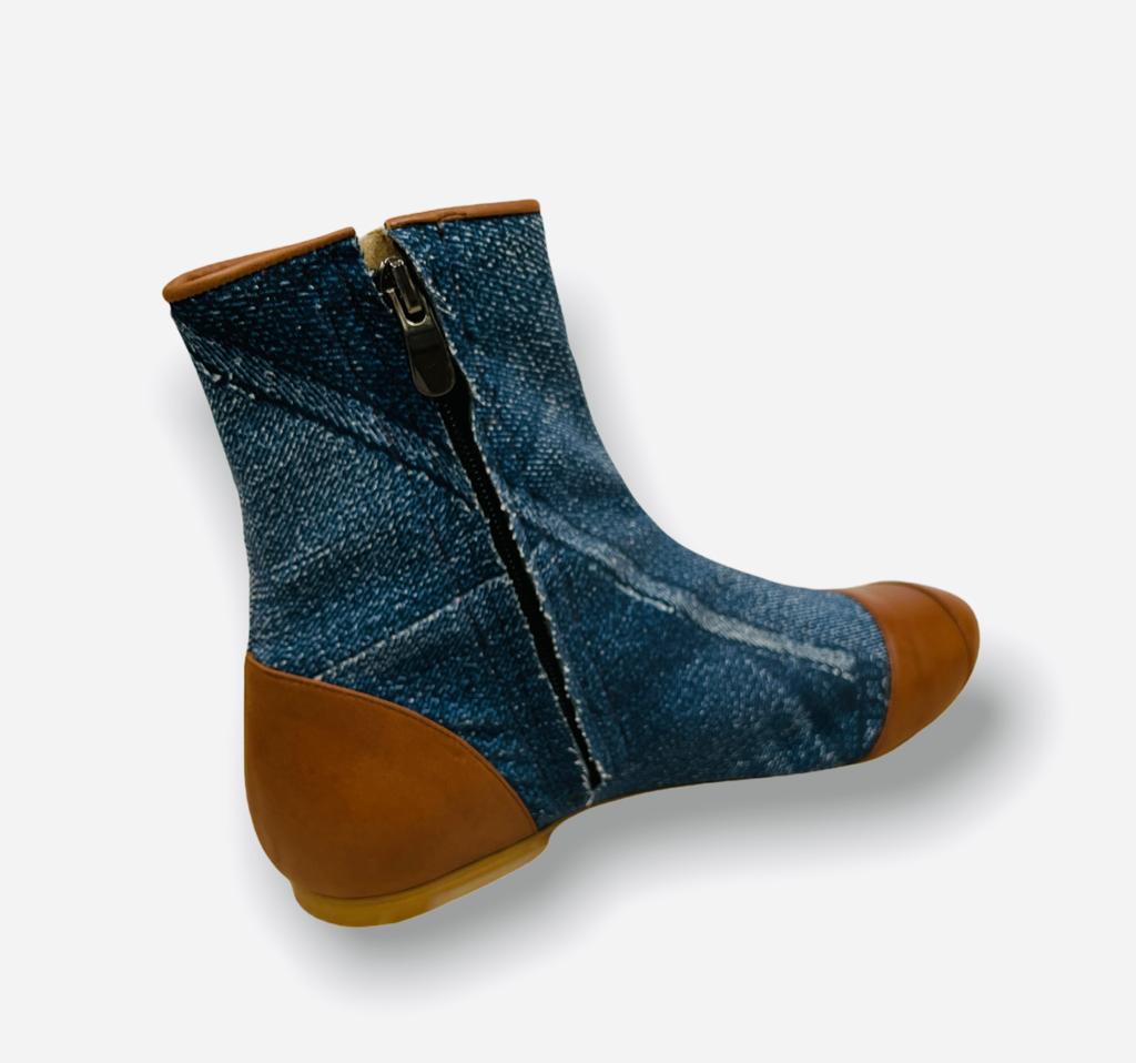 BALMORAL FLAT ANKLE BOOT