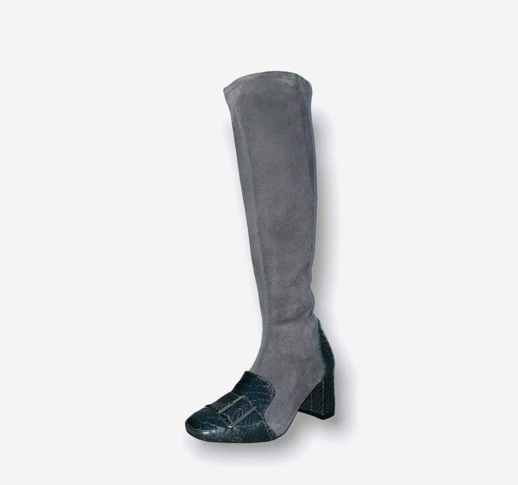 JULIE STRETCH LEATHER BOOT