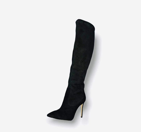 RENEE STRETCH LEATHER BOOT